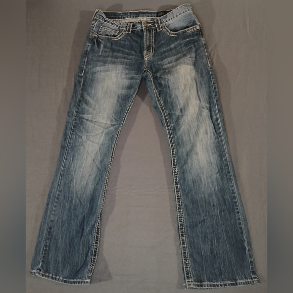 TK Axel Men's Walcott Vintage Bootcut Jeans Size 32x32 - Picture 1 of 12